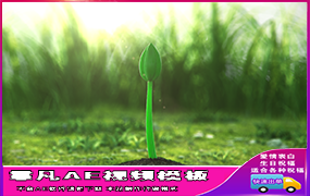B108植物发芽生长动画logo