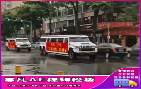 B282悍马车身文字