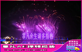 B315烟花霓虹灯文字