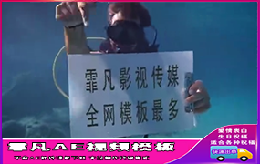 B484海底手写表白