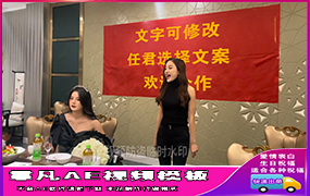 B633餐厅跳舞美女条幅改字