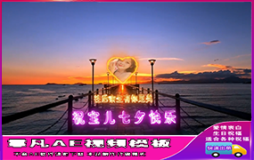 B781浪漫日落夜景