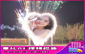 B995夜晚烟花表白 抖音直播版