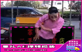 B175猪八戒摆摊跳舞