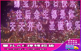 B1134：圣诞树霓虹灯（二期）