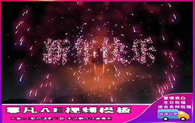 B1188：新年快乐烟花祝福