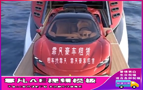 B1421：豪车出场方式